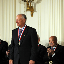 David N. Cutler receives medal