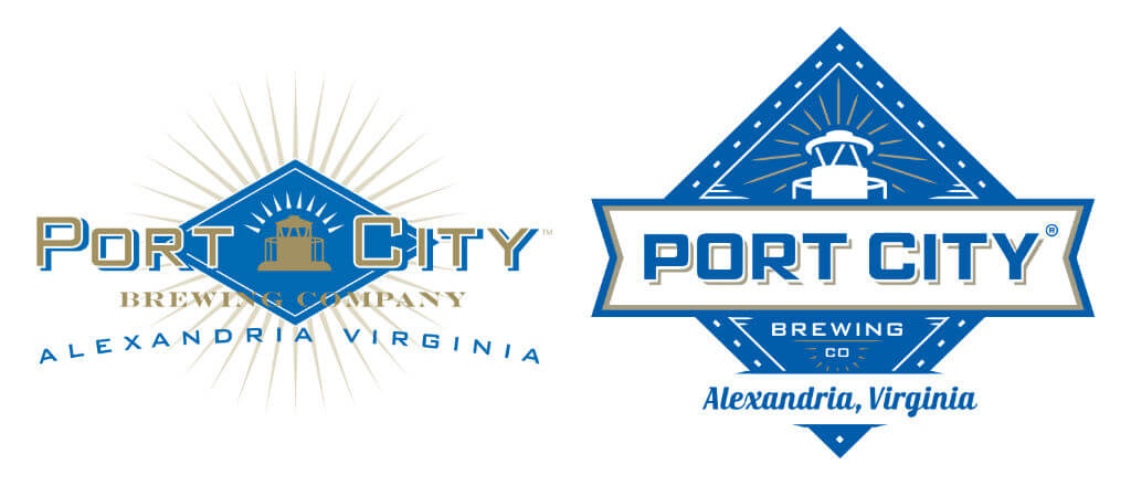 Port City’s logo incorporating its registered trademark has evolved over the years with the first iteration in 2010 and second in 2014. 